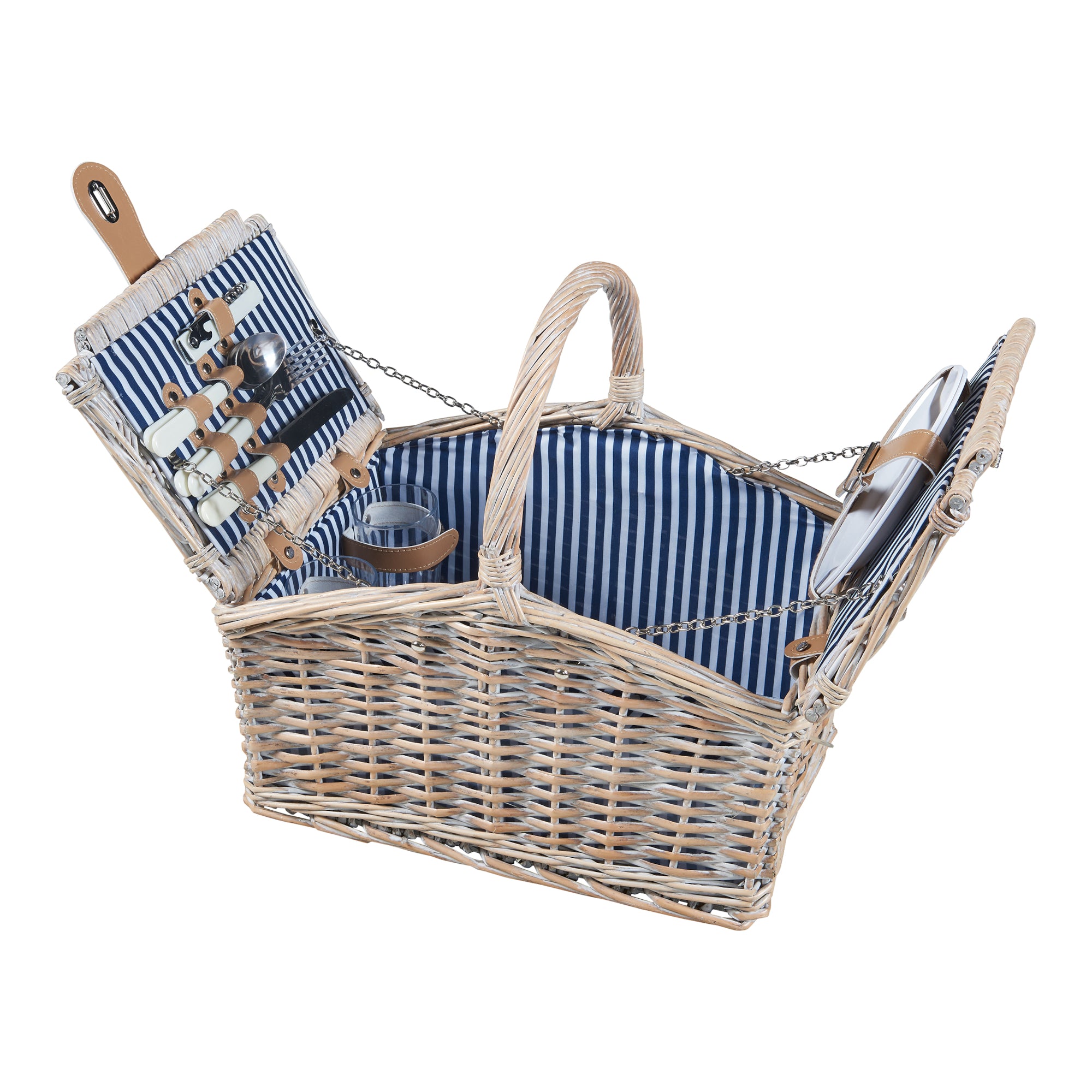 Cestino da Picnic Lumparland per 2 Persone 40 x 28 x 37 cm casa.pro