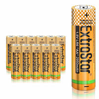 Pila Batteria LR6 AA Stilo 1,5V 2950mAh MN1500 Alcalina Extrastar Confezione da 12 Pezzi