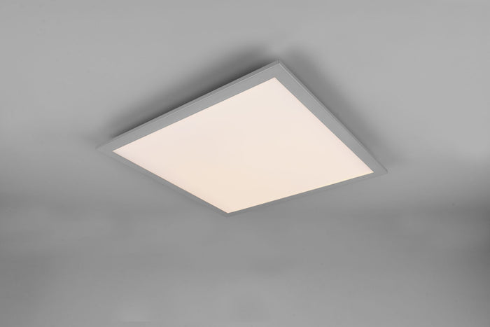 Plafoniera ALPHA LED quadrata 45X45 bordo alluminioR62324587