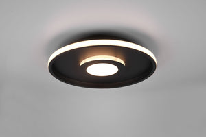 Plafoniera ASCARI LED con dimmerazione nero 680819332