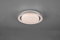 Plafoniera ATRIA LED con diffusore effetto cielo stellato D.27cm R67042800