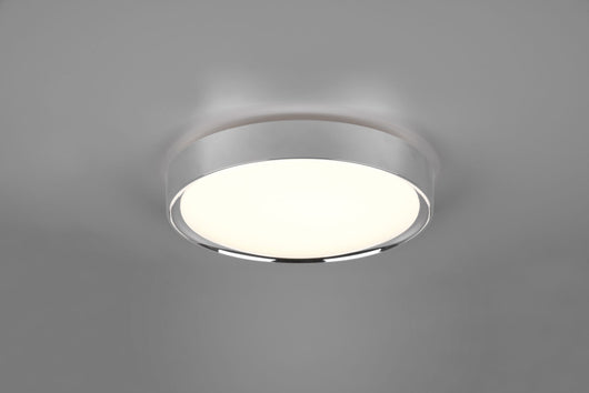 Plafoniera CLARIMO LED  ip44 D.33cm bordo cromo 659011806