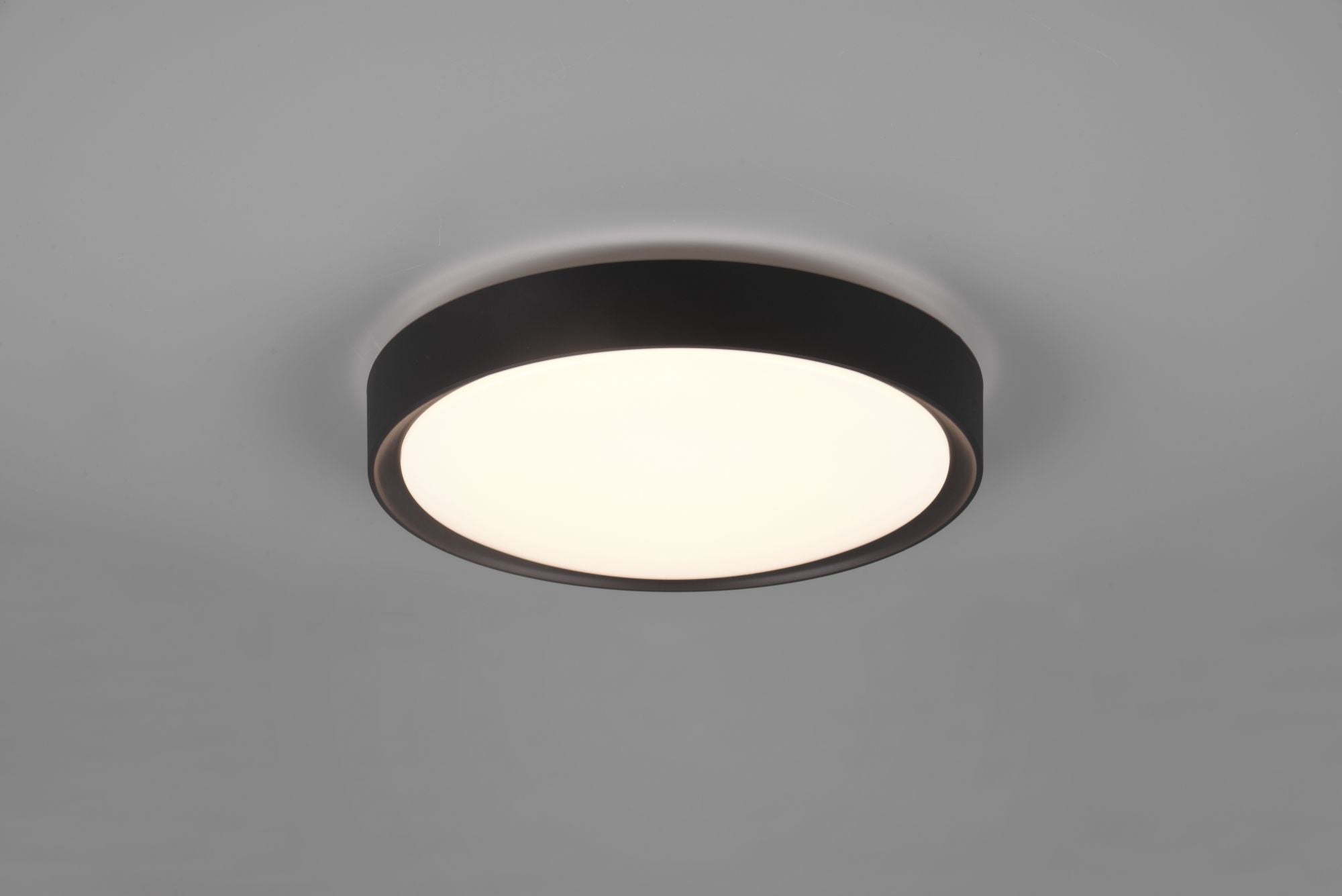 Plafoniera CLARIMO LED ip44 D.33cm bordo cromo 659011832