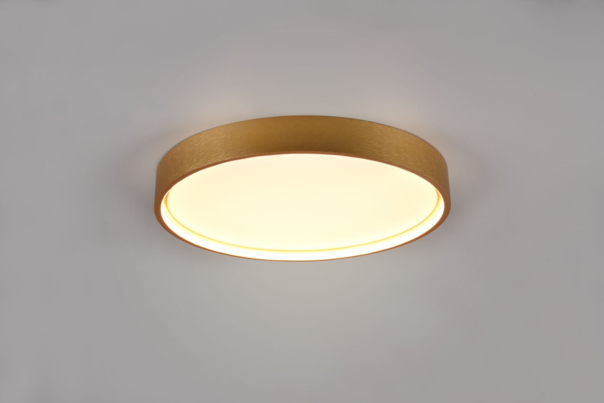 Plafoniera DOHA LED con bordo metallo ottone anticato 641310208