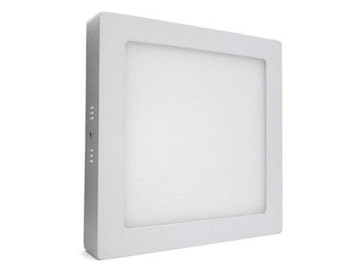 Plafoniera Faretto Led Da Soffitto Muro Parete Quadrata 24W Bianco Caldo 300X300mm