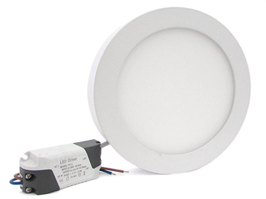 Plafoniera Faretto Led Da Soffitto Muro Parete Rotonda 12W Bianco Neutro Diametro 170mm