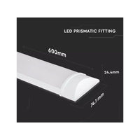 Plafoniera LED Prismatica 10W 30cm Da Soffitto 120LM/W 4000K IP20 Con Chip Samsung Garanzia 5 Anni SKU-660