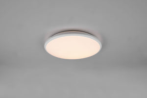 Plafoniera LIMBUS LED con dimmerazione interruttore D.35cm bordo bianco R67021131