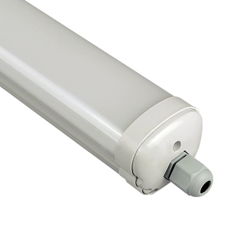 Plafoniera Led 150cm 32W 160lm/W 220V Freddo 6400K IP65 Super Luminoso Massimo Risparmio Energetico SKU-216484