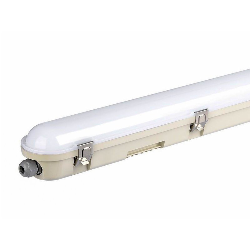 Plafoniera Led 150cm 48W Con Sistema Emergenza Freddo 6400K IP65 120LM/W 5760 lm SKU-2120220