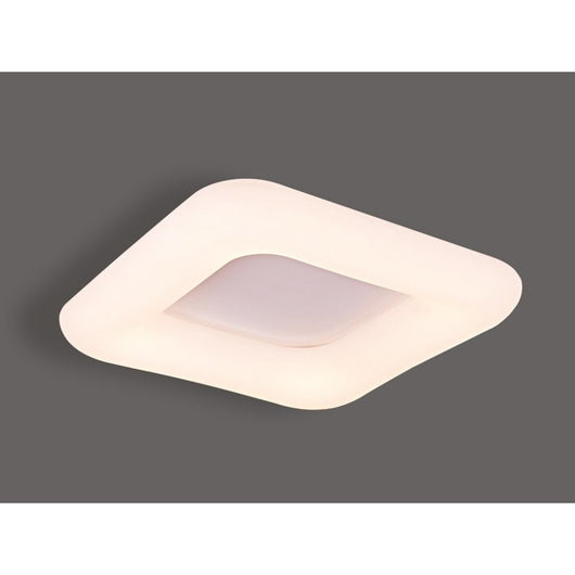 Plafoniera Led Da Soffitto Moderna CCT Quadrata 300X300mm 26W Dimmerabile Telecomando 3 In 1 SKU-3970