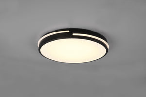 Plafoniera TACOMA LED con telecomando bordo nero R62241132