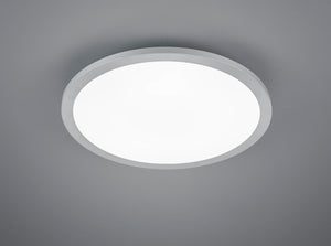 Plafoniera TIBERIUS LED rotonda bordo alluminio  R62984087