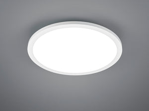 Plafoniera TIBERIUS LED rotonda bordo bianco R62984001