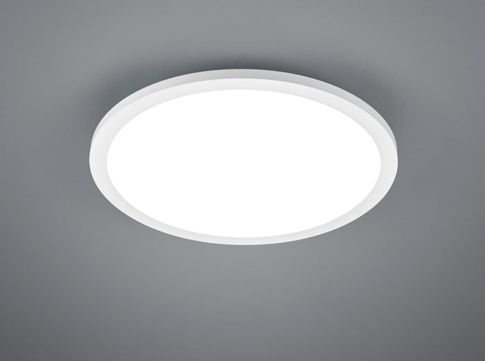 Plafoniera TIBERIUS LED rotonda bordo bianco R62984001