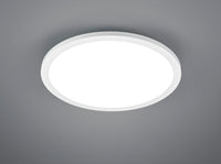 Plafoniera TIBERIUS LED rotonda bordo bianco R62984001