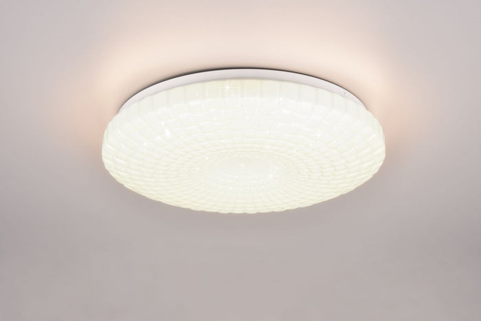 Plafoniera VEGA LED diffusore effetto cielo stellato R64311101