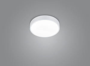 Plafoniera WACO LED dimmerabile D.30cm metallo bianco 627413031