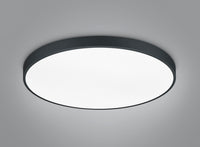 Plafoniera WACO LED dimmerabile D.75cm metallo nero 627417532