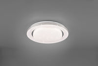 Plafoniera led con telecomando multifunzione con effetto cielo stellato diamentro 38cmATRIA R67041000