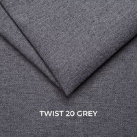 Poltrona Chicago reclinabile elettrica in tessuto Twist 20 grigio scuro