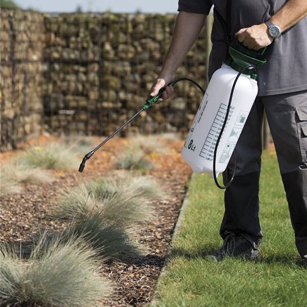 Pompa a pressione con irroratore a zaino, spalla per giardino orto Golisa 8 Lt