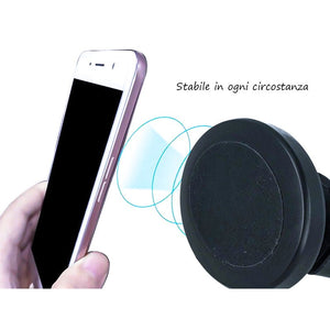 Porta Cellulare da Auto Magnetico Supporto Smartphone per Macchina Universale Rotazione 360 Gradi