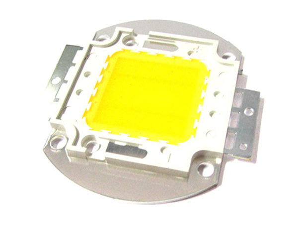 Power Led COB Epistar 100W 3500mA DC 30V-34V 9500-10000 Lumen Bianco Freddo 6000K-6500K