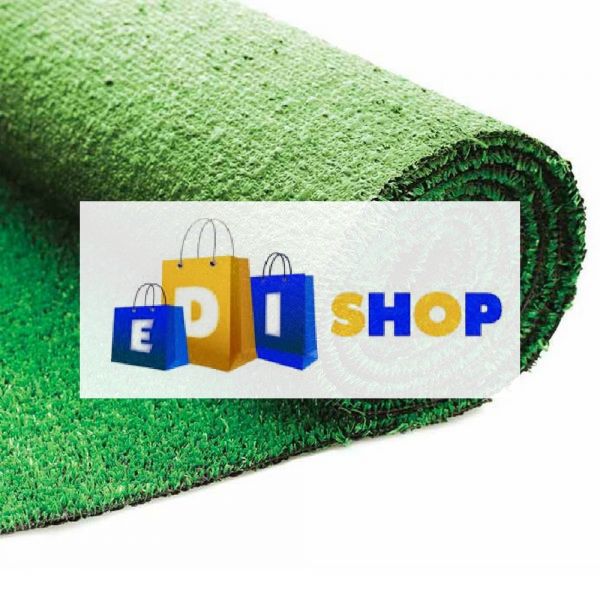 Prato sintetico tappeto erba finto artificiale fonto verde 10 MM 2X5 mt