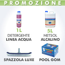 Kit pulizia liner piscina