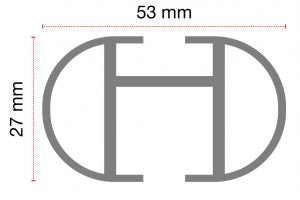 60.130 Barre Clop - Alluminio - 130 cm