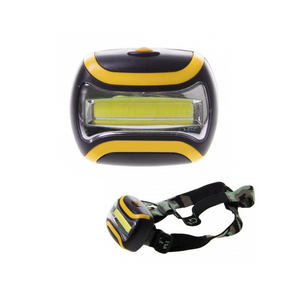 TORCIA DA TESTA 3W COB LED CON ELASTICO. FASCIO DI LUCE