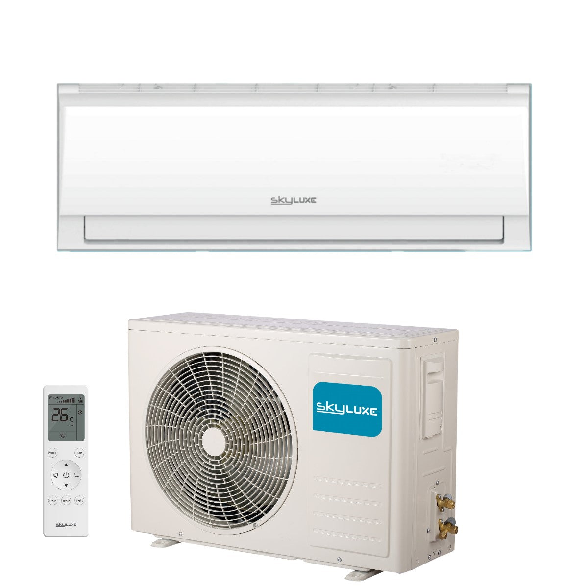 Climatizzatore Condizionatore SkyLuxe Inverter serie Q7 12000 Btu SKY-S035Q7WFR32 R-32 W-Fi Optional Classe A++/A+