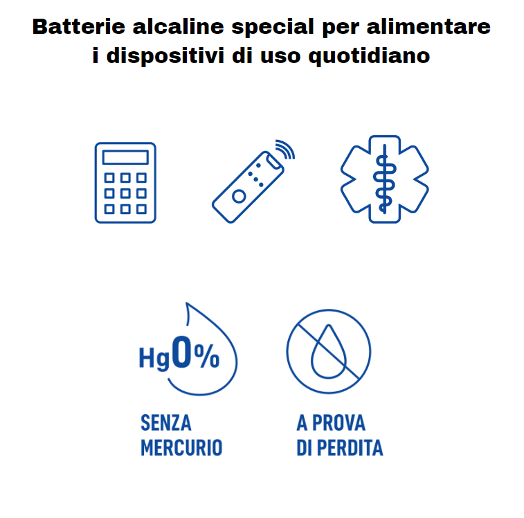 Varta batteria alcalina speciale v23ga-mn21 blister 1 pezzo