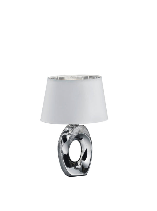 Lampada tavolo da Interno  E14 in Ceramica Argento