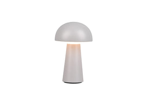 Lampada outdoor da appoggio ricaricabile LED Bonifacio grigio assoluto