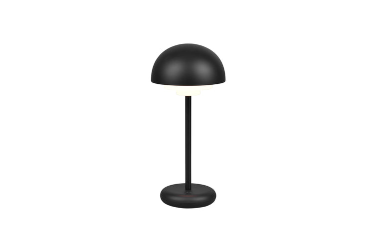 Lampada outdoor da appoggio ricaricabile LED Nantes nero