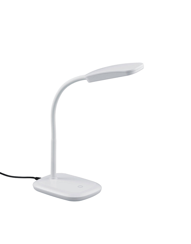 Lampada tavolo da Interno a LED in Plastica Bianco