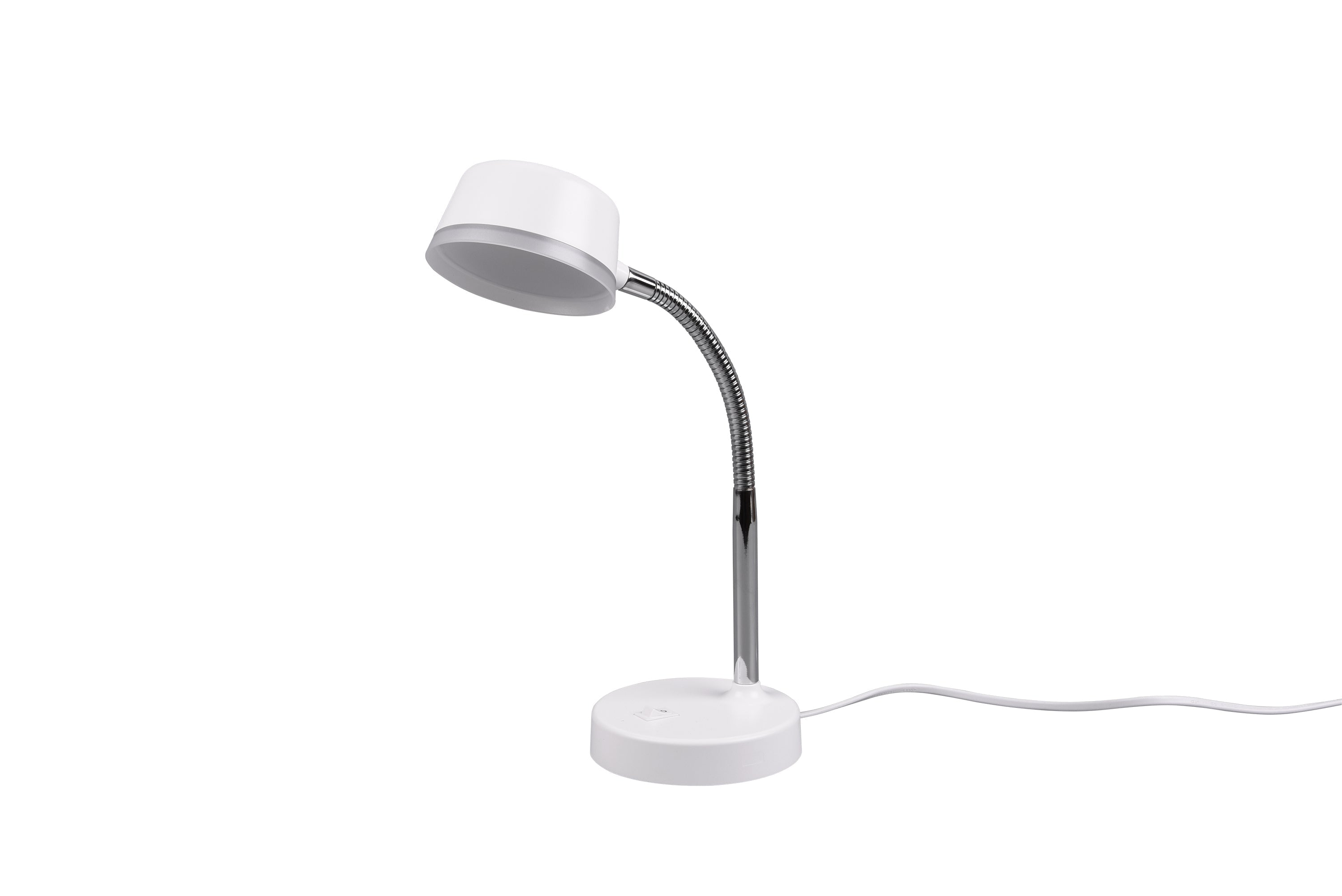 Lampada tavolo da Interno a LED in Plastica Bianco