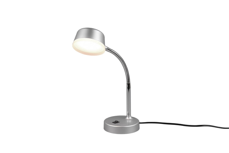 Lampada tavolo da Interno a LED in Plastica Titanio