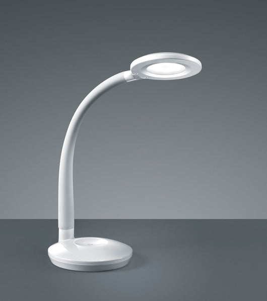 Lampada tavolo da Interno a LED in Plastica Bianco