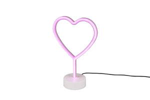 Lampada da tavolo LED Heart