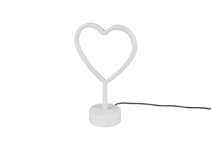 Lampada da tavolo LED Heart