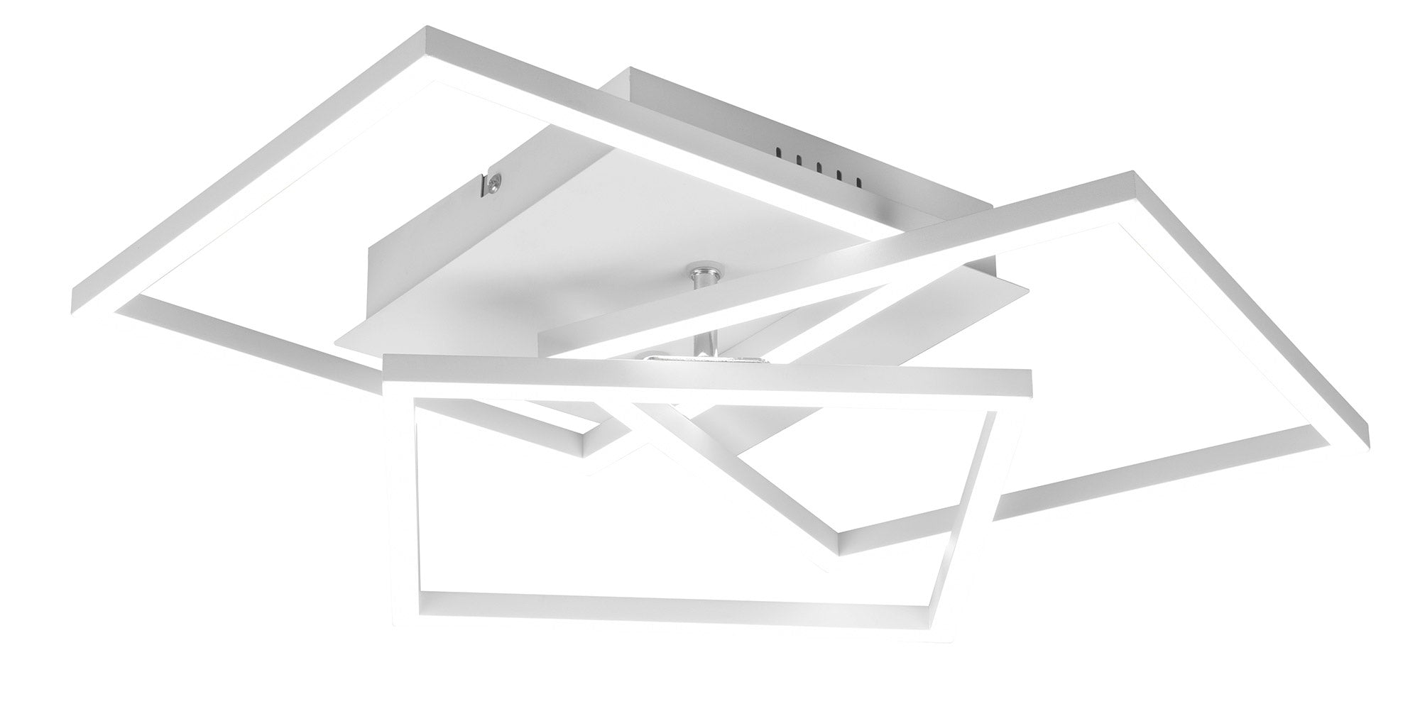 Plafoniera da Interno a LED in Metallo Bianco Opaco