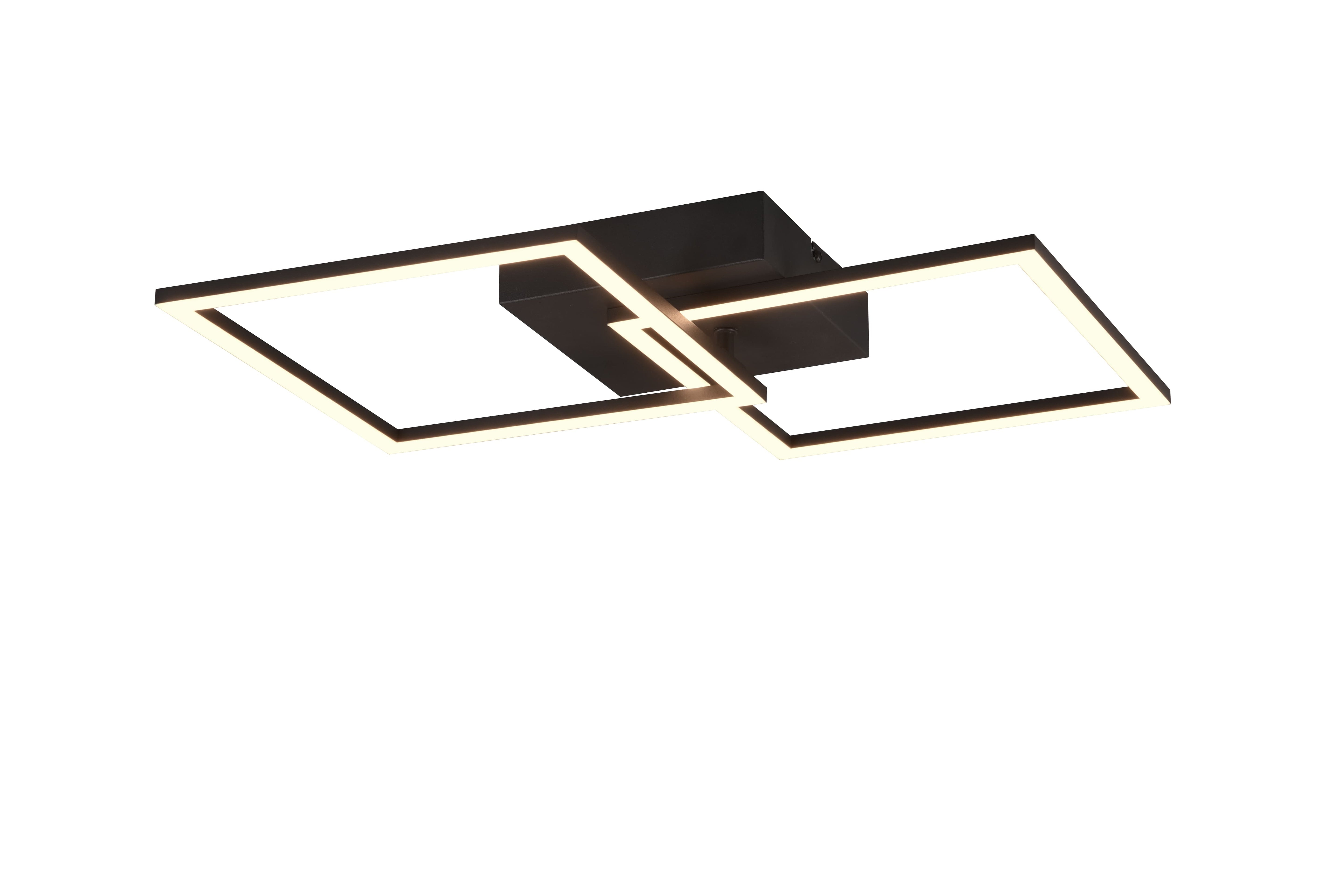 Plafoniera/applique LED Trail nero