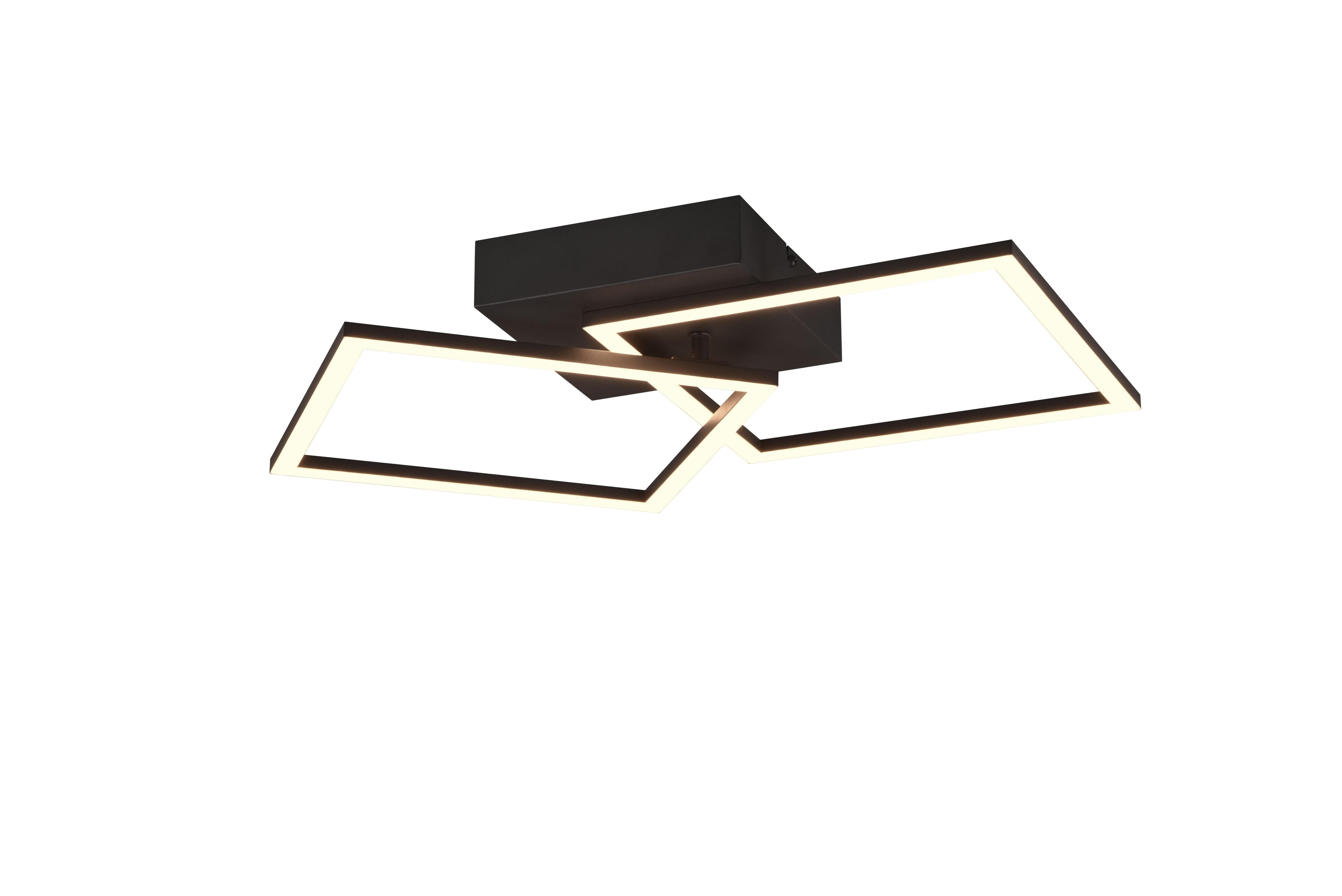 Plafoniera/applique LED Trail nero