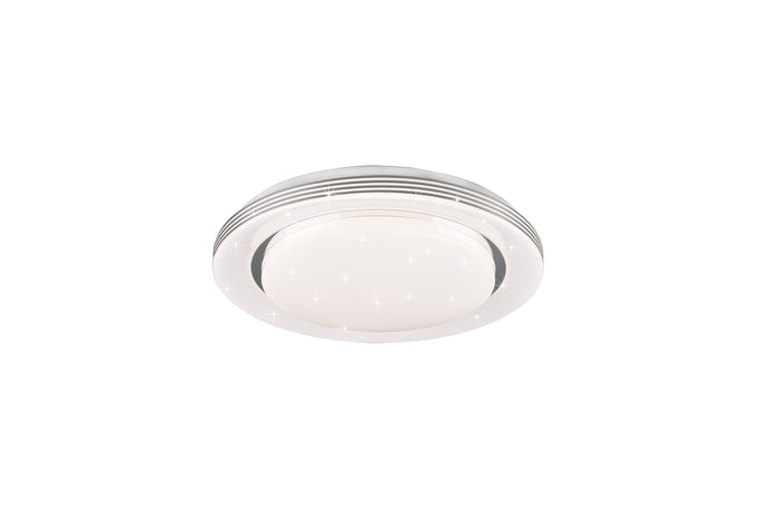 Plafoniera da Interno a LED in Plastica Bianco