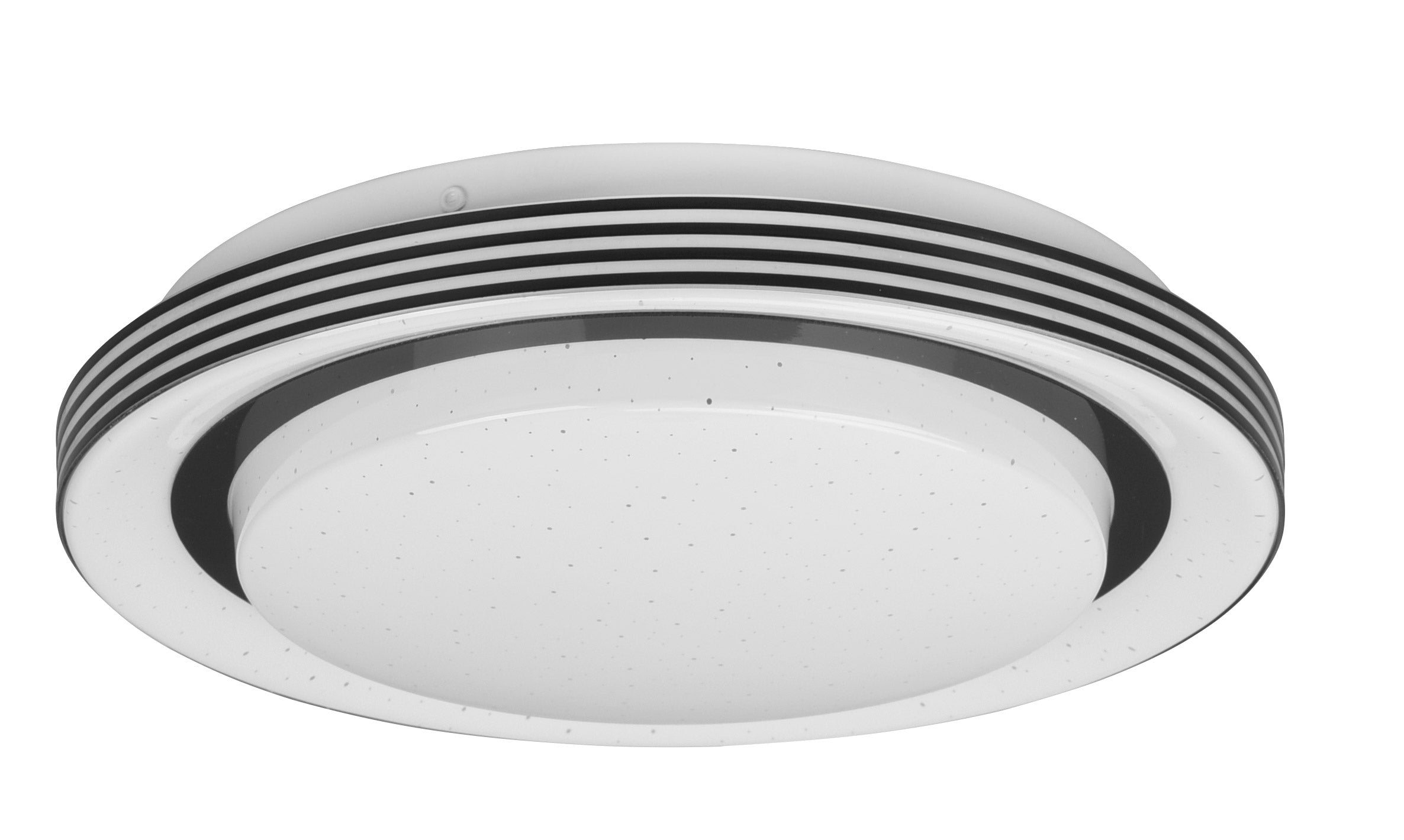 Plafoniera da Interno a LED in Plastica Nero Opaco