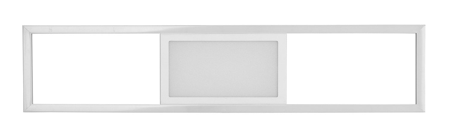 Plafoniera da Interno a LED in Metallo Bianco Opaco