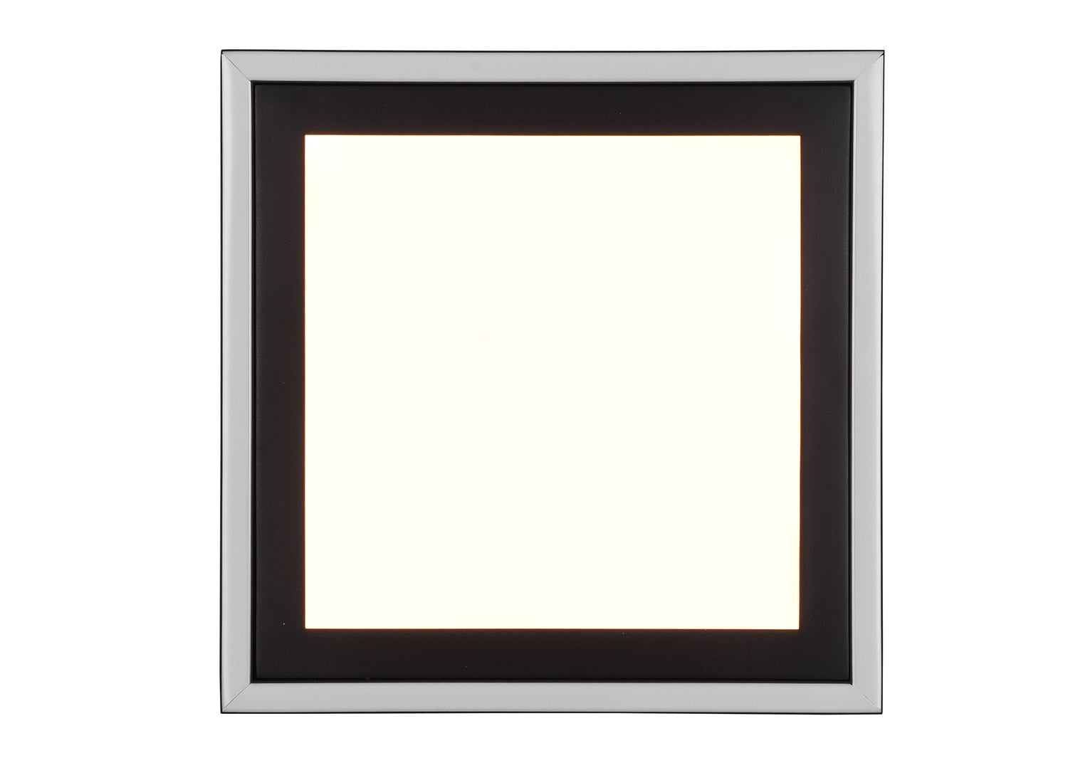 Plafoniera da Interno a LED in Plastica Nero Opaco